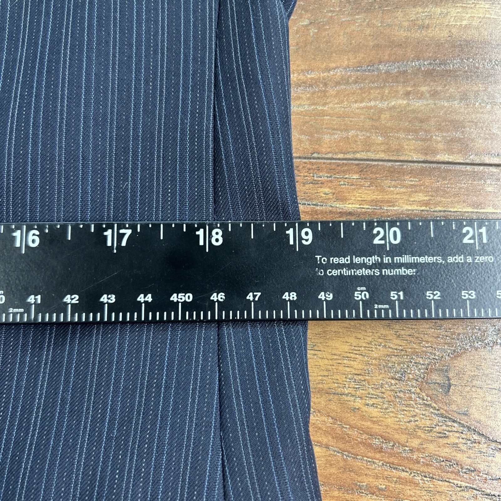 Ralph Ralph Lauren RRL Mens 40R Navy Blue Pinstripe Suit Jacket 100% Wool thumbnail 8