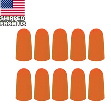5 Pairs Ear Plugs Lot Bulk Soft Orange Foam Sleep Travel Noise Shooting Earplugs