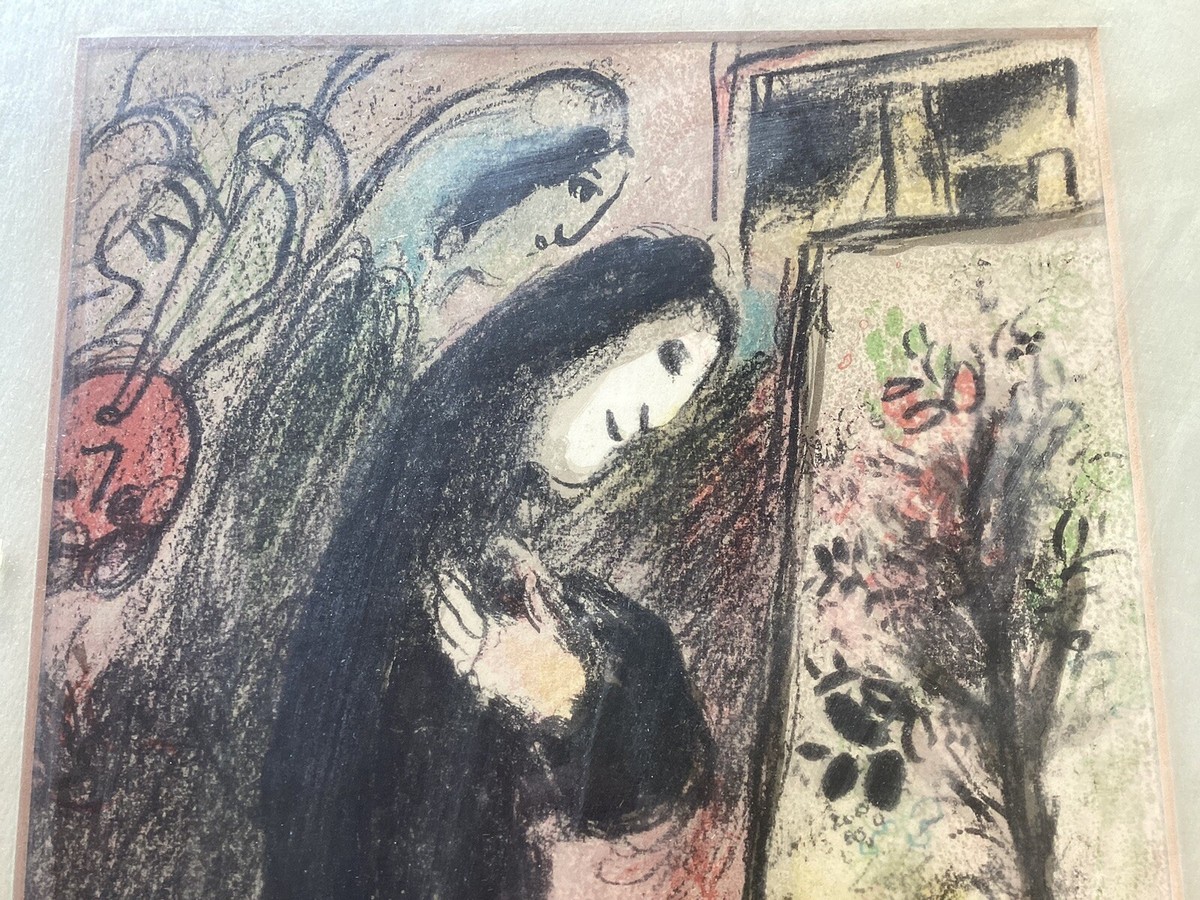 Marc Chagall (1887-1985) Original Colorful Lithograph Inspiration