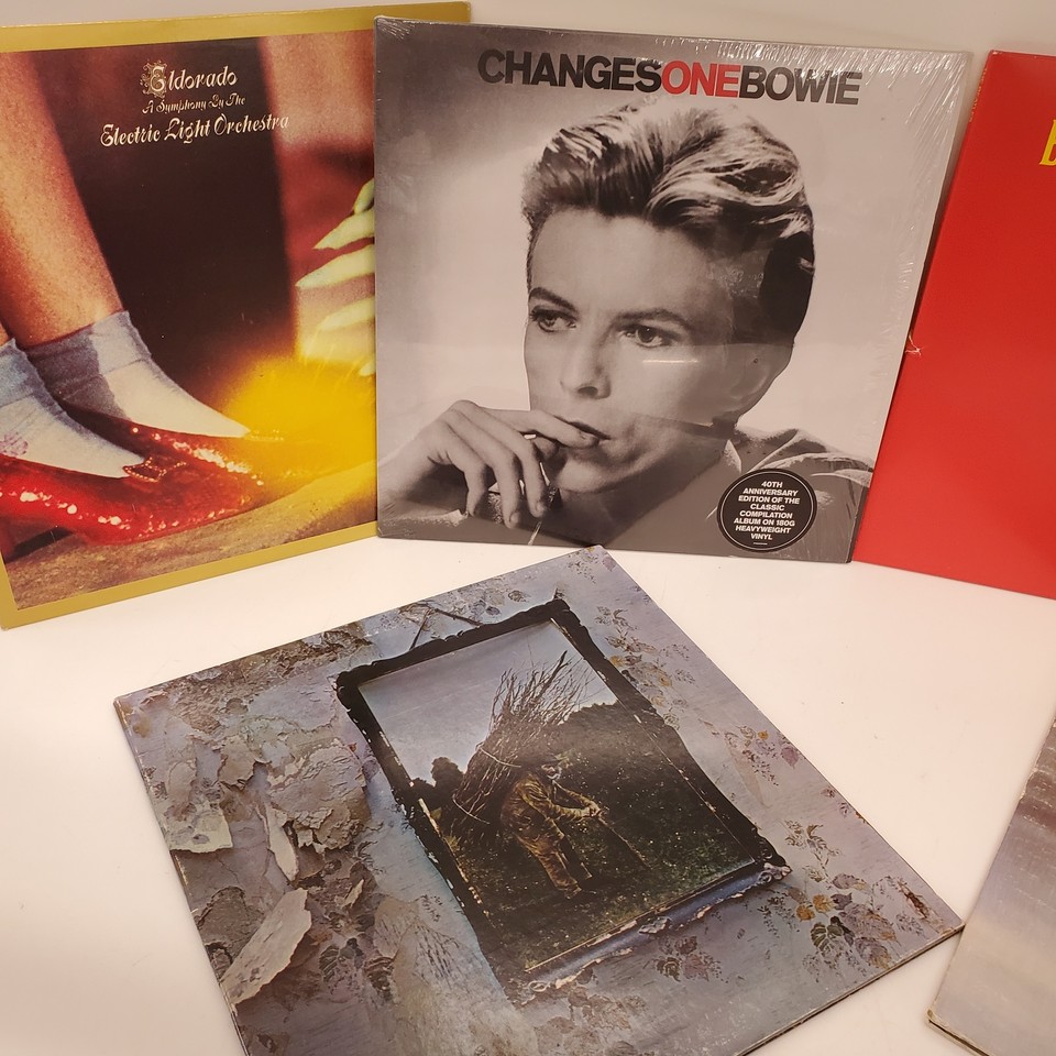 Collection of 6 Vintage Variety Rock Music Vinyl Records eBay