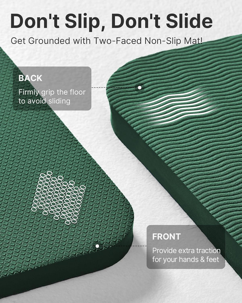 Extra Thick 1/2 Inch Non-Slip TPE Yoga Exercise Mat Professional