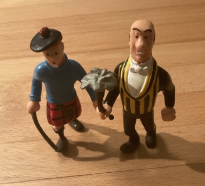 Tim und Struppi Hergé Figuren Plastoys Selten!