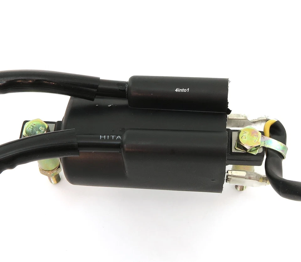 Bobina de encendido universal de 4 ohmios 12 V doble salida Kawasaki KZ400 KZ650 KZ900 KZ1000 Foto 2 de 3