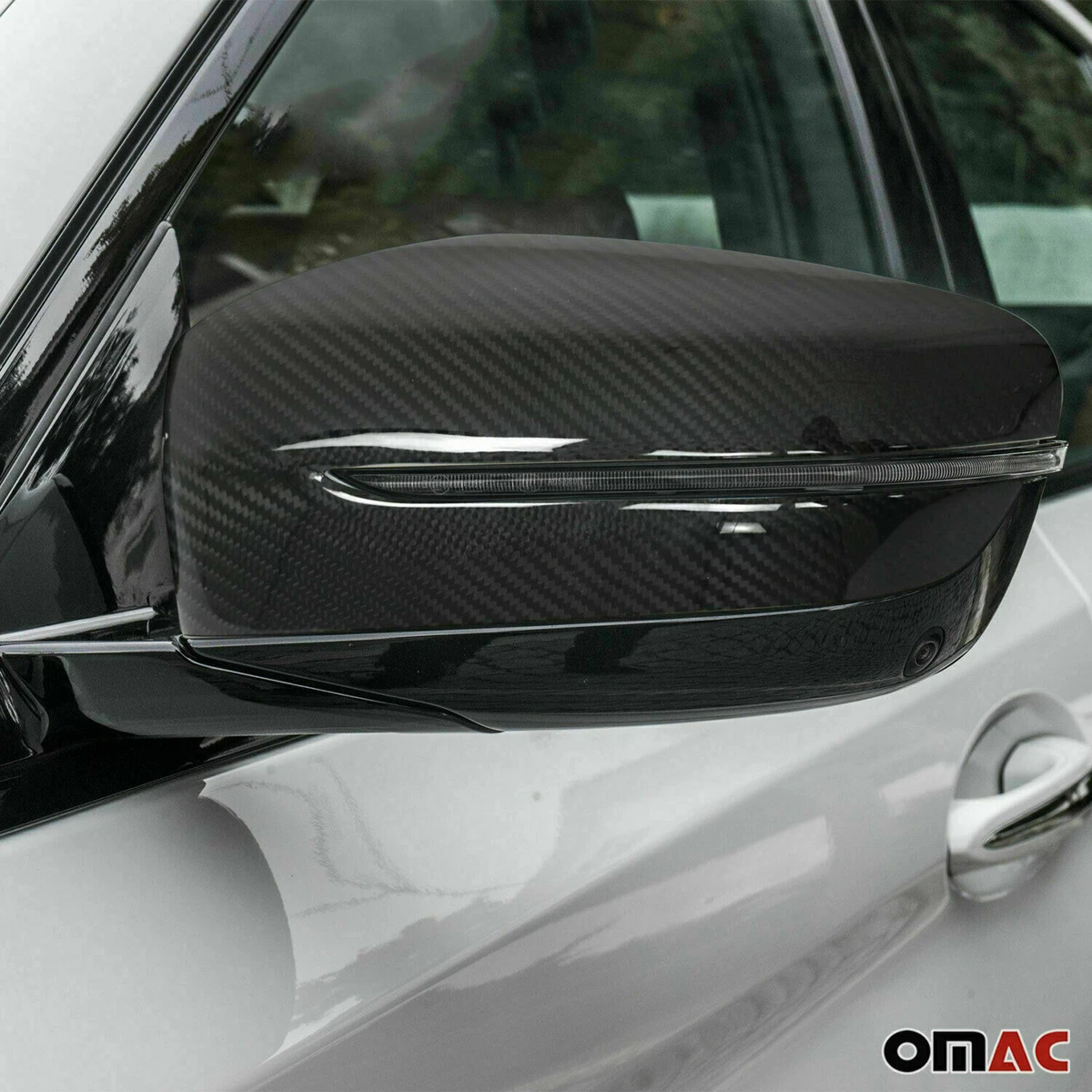 Side Top Mirror Covers Cap Fits BMW 8 Series CP G15 2021 2023