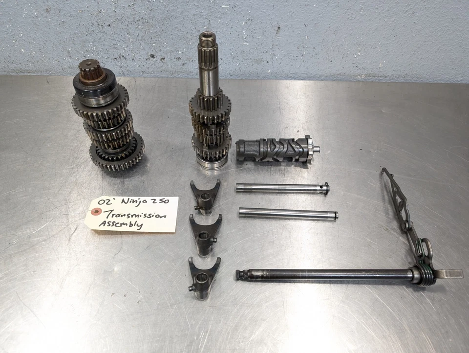 1988-2007 Kawasaki Ninja 250 250R EX250 OEM коробка передач в сборе - Изображение 2 из 4