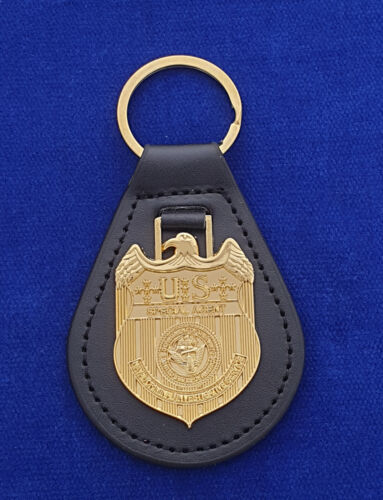 NCIS Leder-Schlüsselanhänger / Leather Key Ring Navy CIS - Bild 1 von 1