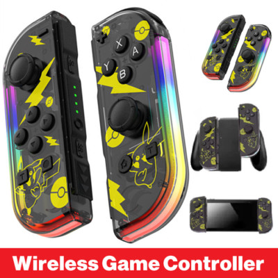 Pikachu Switch Joy Con Controller Links/Rechts Wireless Pair Gamepad Joypad Set