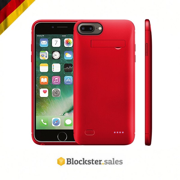 🔥 iPhone 8 Plus Funda Batería / Funda Protectora con Power Bank Integrado 6200 mAh!