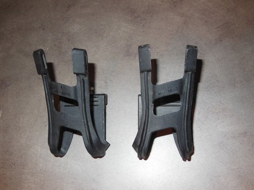 Wellgo Pedal Toe Clip MT14 Resin Toe Clip Large Black Universal LG L Black 14 - Picture 2 of 4