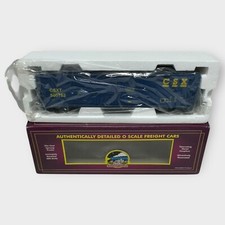M.T.H. Electric trains 20-90019A CSXT CSX 50' Dbl. Door Plugged Boxcar