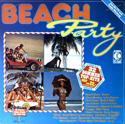 Various - Beach Party 2LP (VG/VG) .