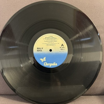 Billy Idol Eyes Without a Face 12'' Vinyl 4track EP Record incl. Rebel Yell ~