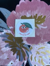 WW Small Scratch N Sniff Sticker Mod grapefruit Scented