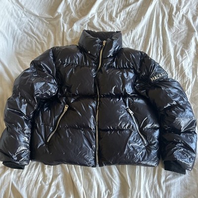 Mackage Men's Kent-z Lustrous Down Jacket without Removable Hood Puffer Coat