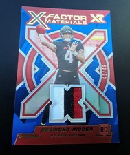 2022 Panini XR Desmond Ridder Football X-Factor Materials /49 #XFM-DR