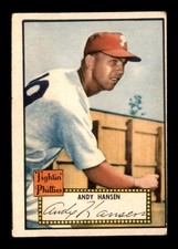 1952 Topps #74 Andy Hansen VG X2661741