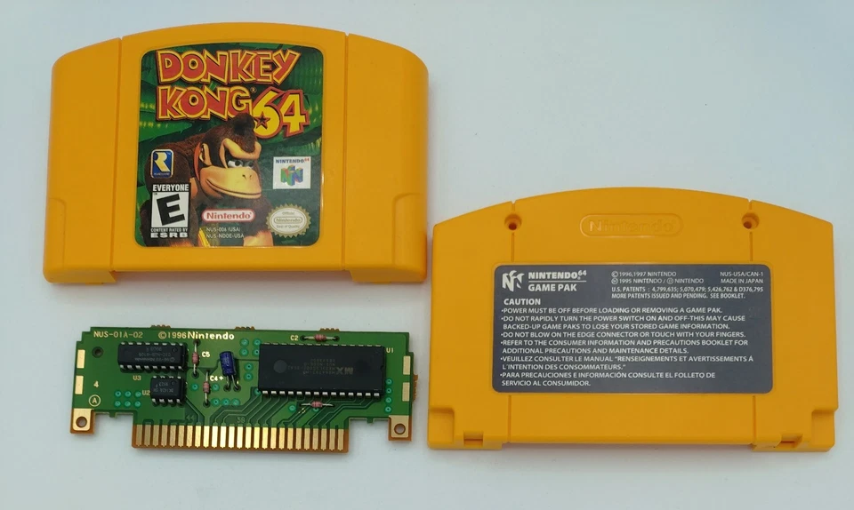 Donkey Kong 64 Nintendo 64 N64 Complete in Box (1999) Collector's Edition Yellow - Image 3 of 4