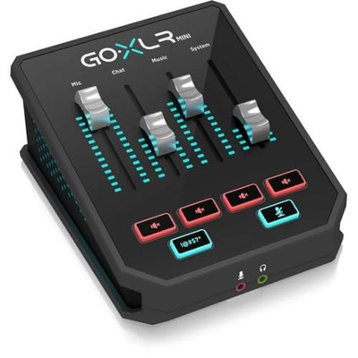 TC Helicon GO XLR MINI USB Audio Interface Mixer Midas Vorverstärker Stream NEU