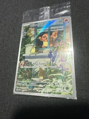 Pokémon TCG Charmander Obsidian Flames #044 Black Star Promo Card, Sealed