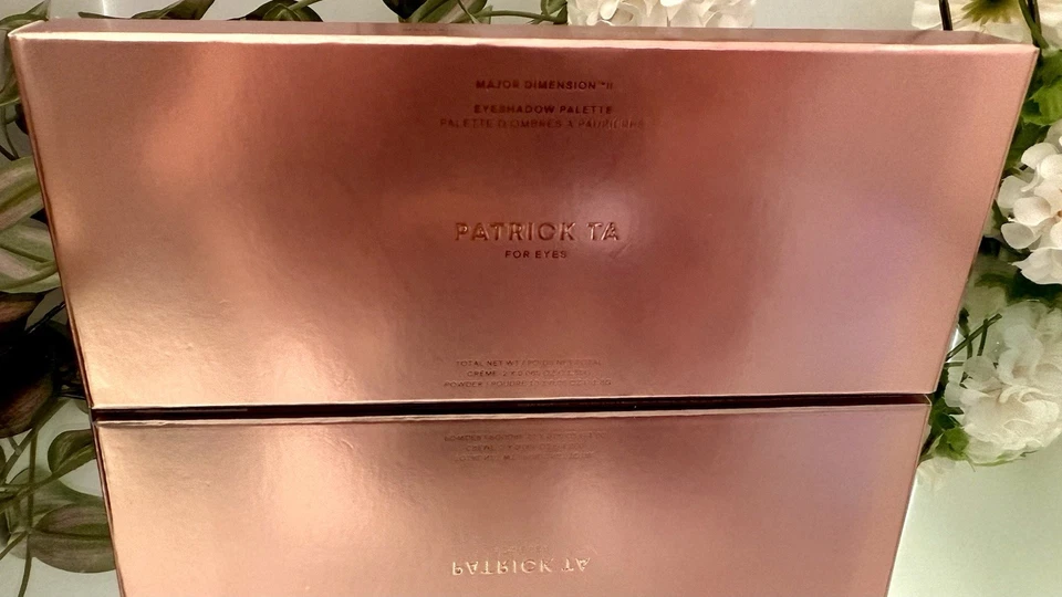 Patrick Ta Major Dimension II Rose Eyeshadow Palette NEW in Box $70 Authentic - Image 2 of 4