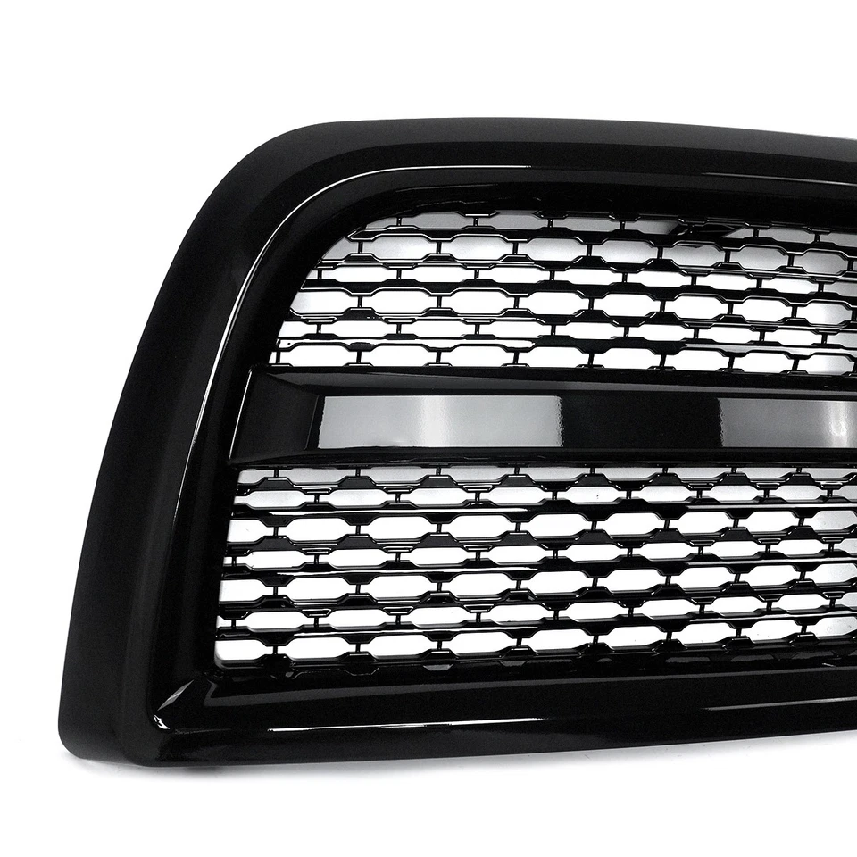Brilliant Black Grille For RAM 2500 3500 HD Laramie Tradesman R/T SLT 2013-2018 Foto 4 de 4