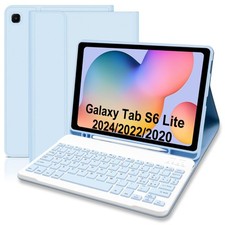 Custodia con Tastiera per Tablet Samsung Galaxy Tab S6 Lite 2024/2022/2020 10,4 