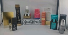 10 High End Samples Elemis, Laneige, Moroccan Oil, Tom Ford, Lancome, Holy, CND