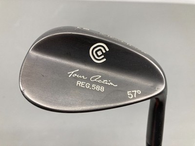 Cleveland Tour Action REG 588 RTG 57° Sand Wedge Dynamic Gold Steel Wedge Flex