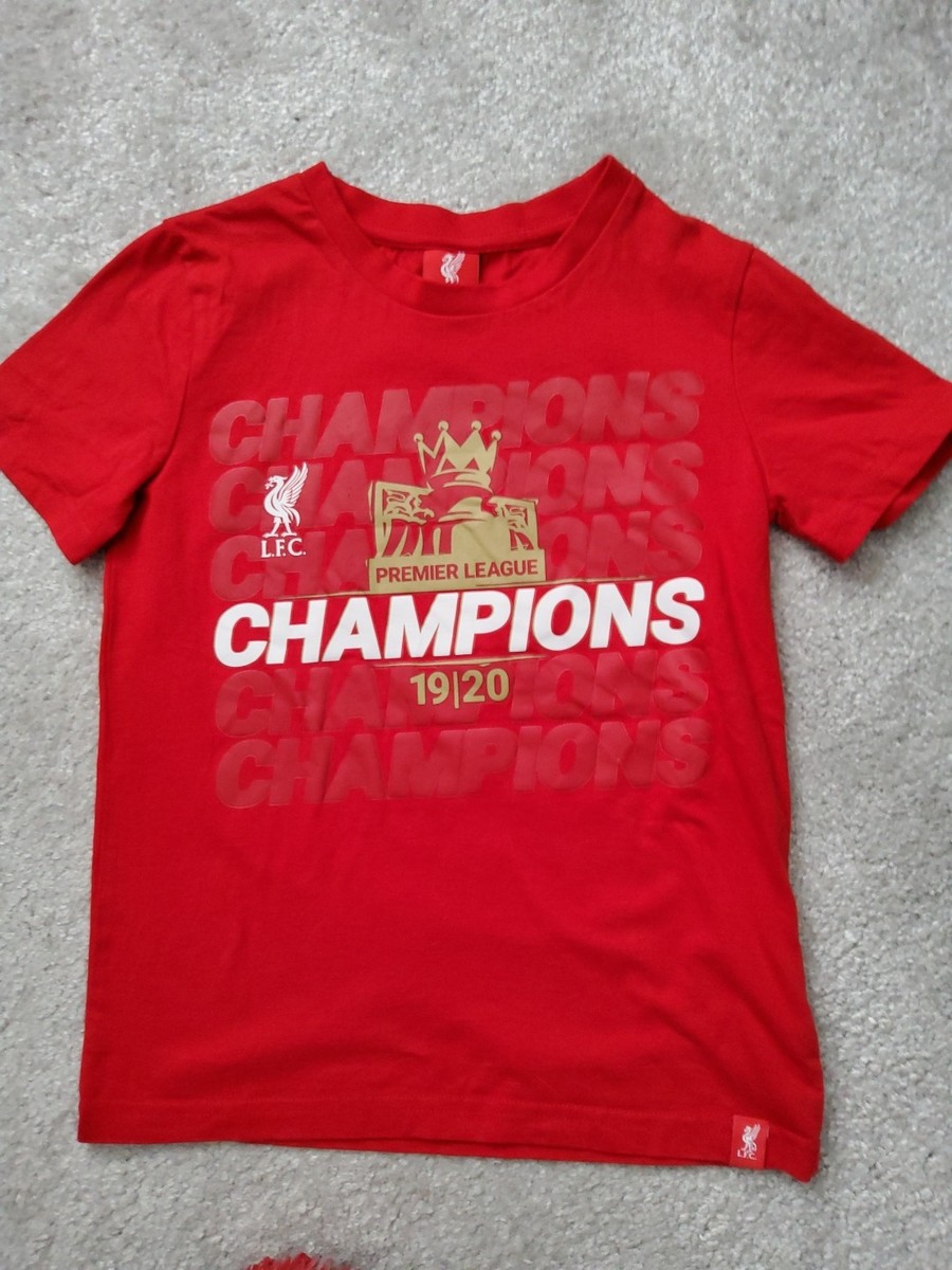 Football Shirts Lfc Premier League Champions Merchandise Official
