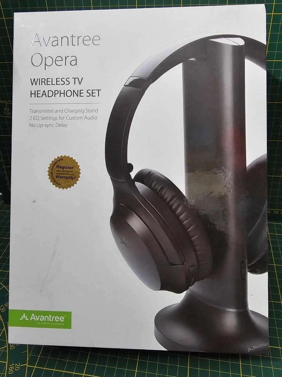 CASQUE TV STÉRÉO numérique Artiste sans fil avec station d