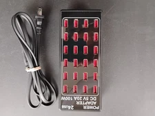 Multi 24 Port USB Charging Station Hub Cell Phone Charger Organizer 100W 