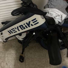 HeyBike Tyson 28MPH 20x4" fat tires foldable ebike - Navy Blue, NO BATTERY (MH)