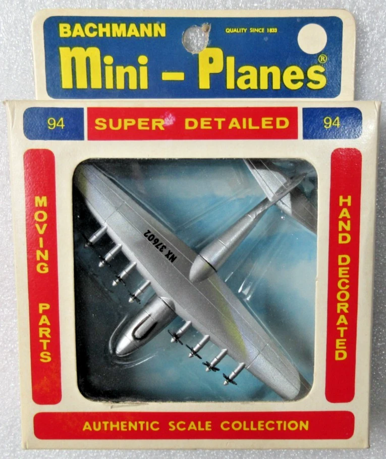 Bachmann Vintage Manufacture Diecast Aircrafts & Spacecrafts for