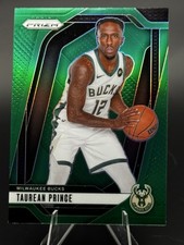 2024-25 Panini Prizm Green Prizm Taurean Prince Milwaukee Bucks #136 Basketball