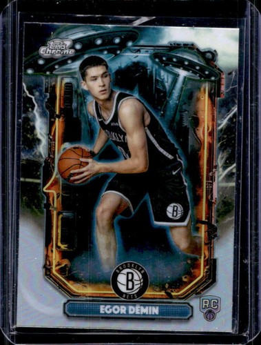 2025-26 Topps Cosmic Chrome Egor Demin ET Talent RC Refractor #ET-18