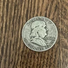 UNITED STATES 1950 - D BEN FRANKLIN SILVER HALF DOLLAR FBL*