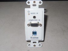Extron Electronics Wall Mount Single Gang Video In Audio In 33-1328-07