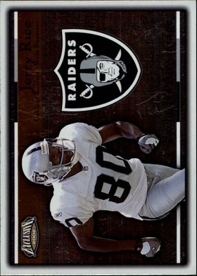 2002 Pacific Exclusive Advantage #14 Jerry Rice Raiders