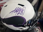Adrian Peterson Autographed Vikings Lunar Eclipse Rep Full-Size Helmet - Beckett
