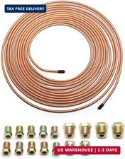 25ft Of 316 Brake Line Kit - Includes 16 Inverted Flare Brake Line Fittings - Z