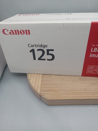 CARTUCCIA TONER ORIGINALE CANON 125 NERO LBP6000 SCATOLA SIGILLATA IN FABBRICA - Foto 5 di 11