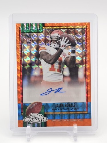 2025 Topps Chrome Jalen Royals Superfractor (RAW)