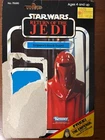 Vintage Star Wars Kenner Emperor’s Royal Guard Card Back 1983 ROTJ