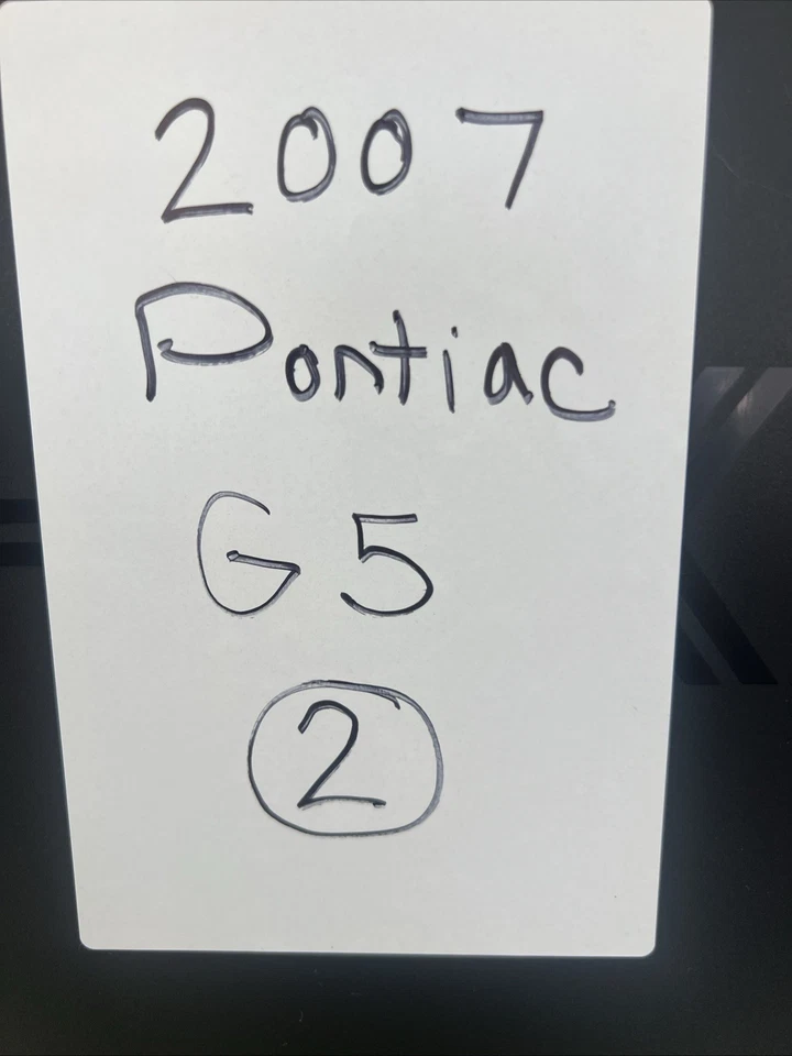 CHEVROLET COBALT PONTIAC G5 LUZ MARCADORA LATERAL TRASERA LH CONDUCTOR OEM Foto 4 de 4