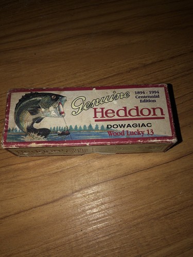 Leurre Heddon DOWAGIAC JRH W2500 Lucky 13 - Vintage 1963-1965 - Neuf Dans Boîte