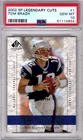 2002 SP Legendary Cuts 1 Tom Brady PSA 10 GEM MINT