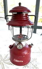 Vintage Coleman Lantern 200A - Red, Dated 1/63