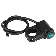 Motorcycle Handlebar Switch 12V 16A Push Button Universal Light On/Off 22mm Wate