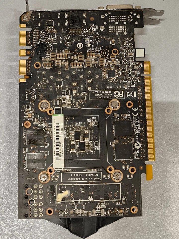 ZOTAC GTX660 Ti AMP! 2GB Graphics Card - Used, Working - Image 2 of 4