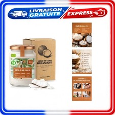 Huile de Coco Vierge Bio NaturaleBio 500 ml Pressée à Froid Non Raffinée